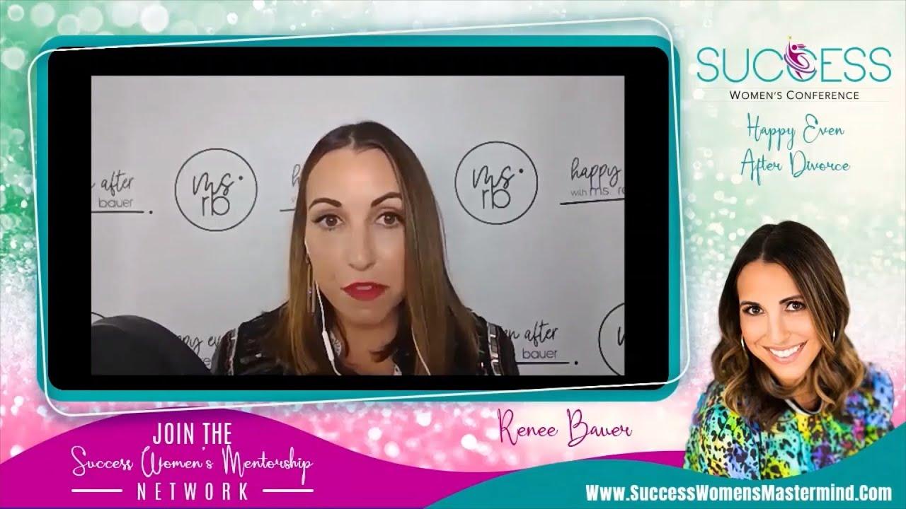 Divorce lawyer and coach, Renee Bauer at the Success Women’s Conference