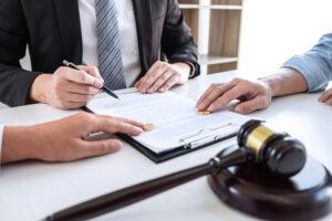 A lawyer explaining to a couple what a divorce decree is vs. a divorce certificate in Connecticut